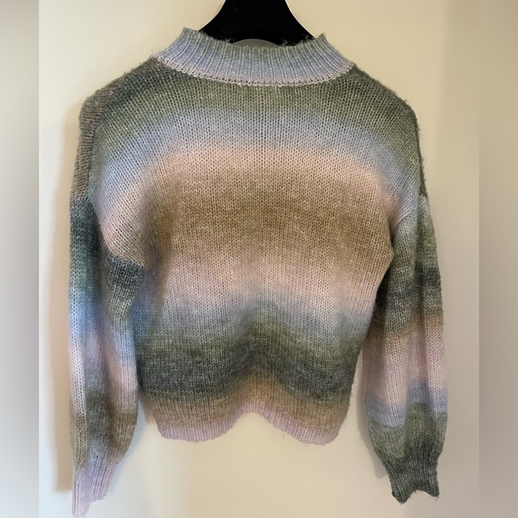 Ultra Flirt Multicolored Pastel Sweater - Picture 2 of 3